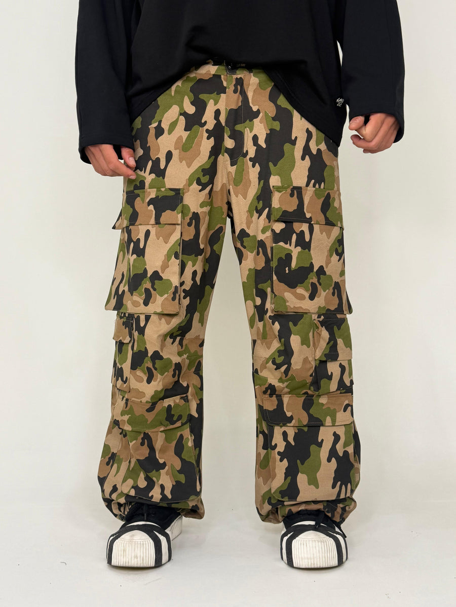 PANTALONE CARGO CAMOUFLAGE