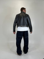 BLAZER  IN PELLE CINTA RETRO - lab22shop
