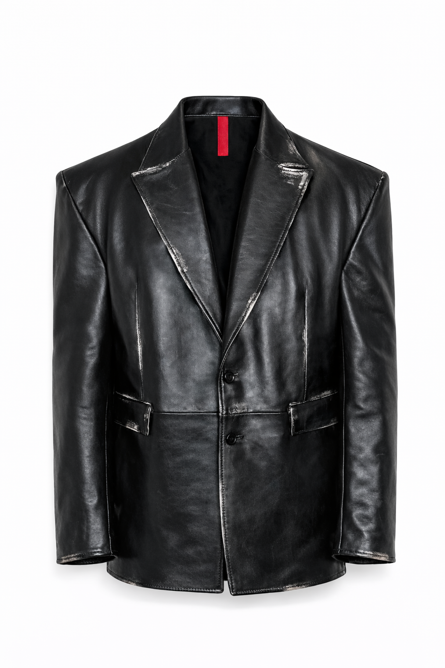 BLAZER OVERSIZE LEATHER VINTAGE - lab22shop