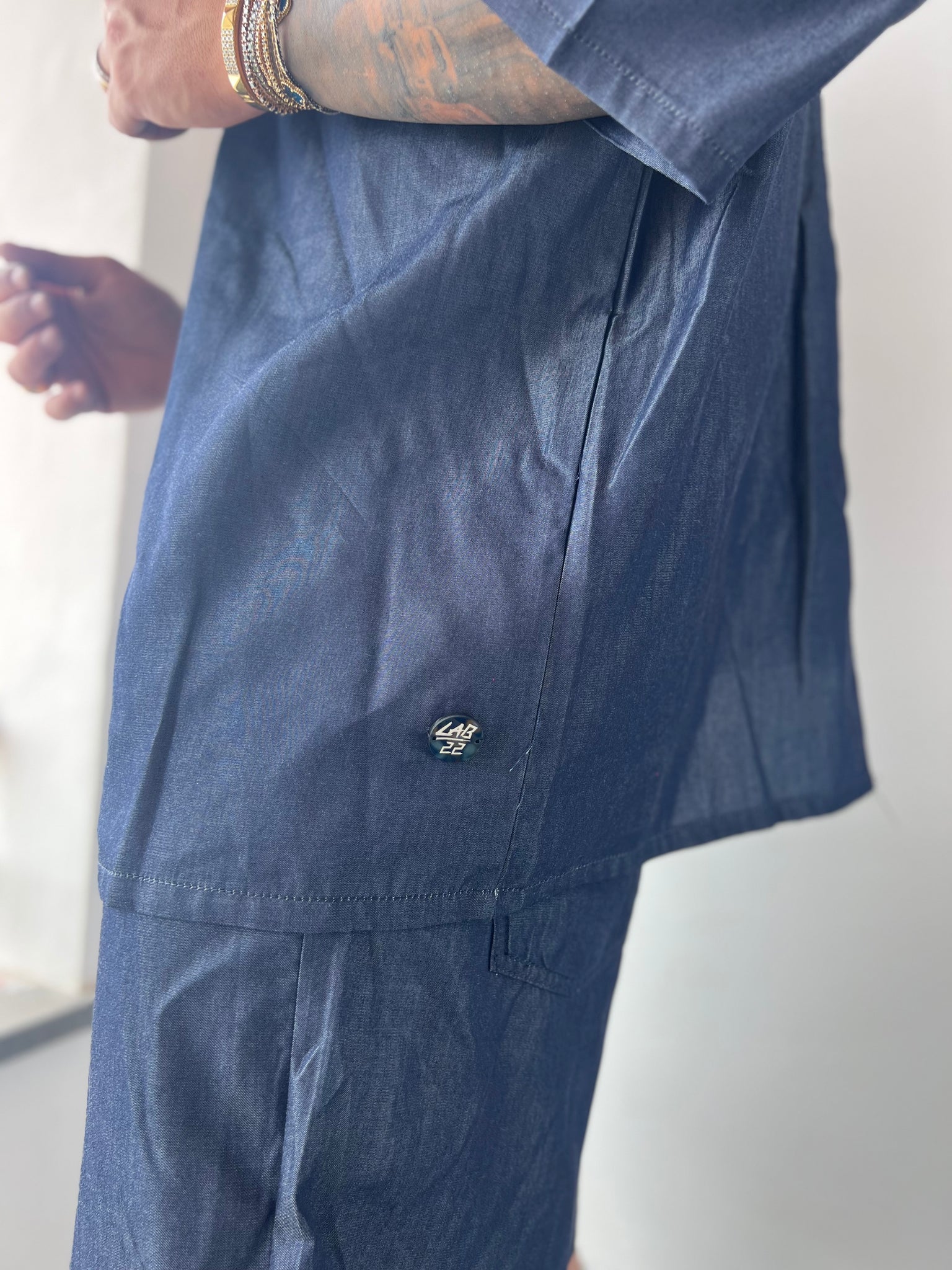 COORDINATO EDEN BLU
