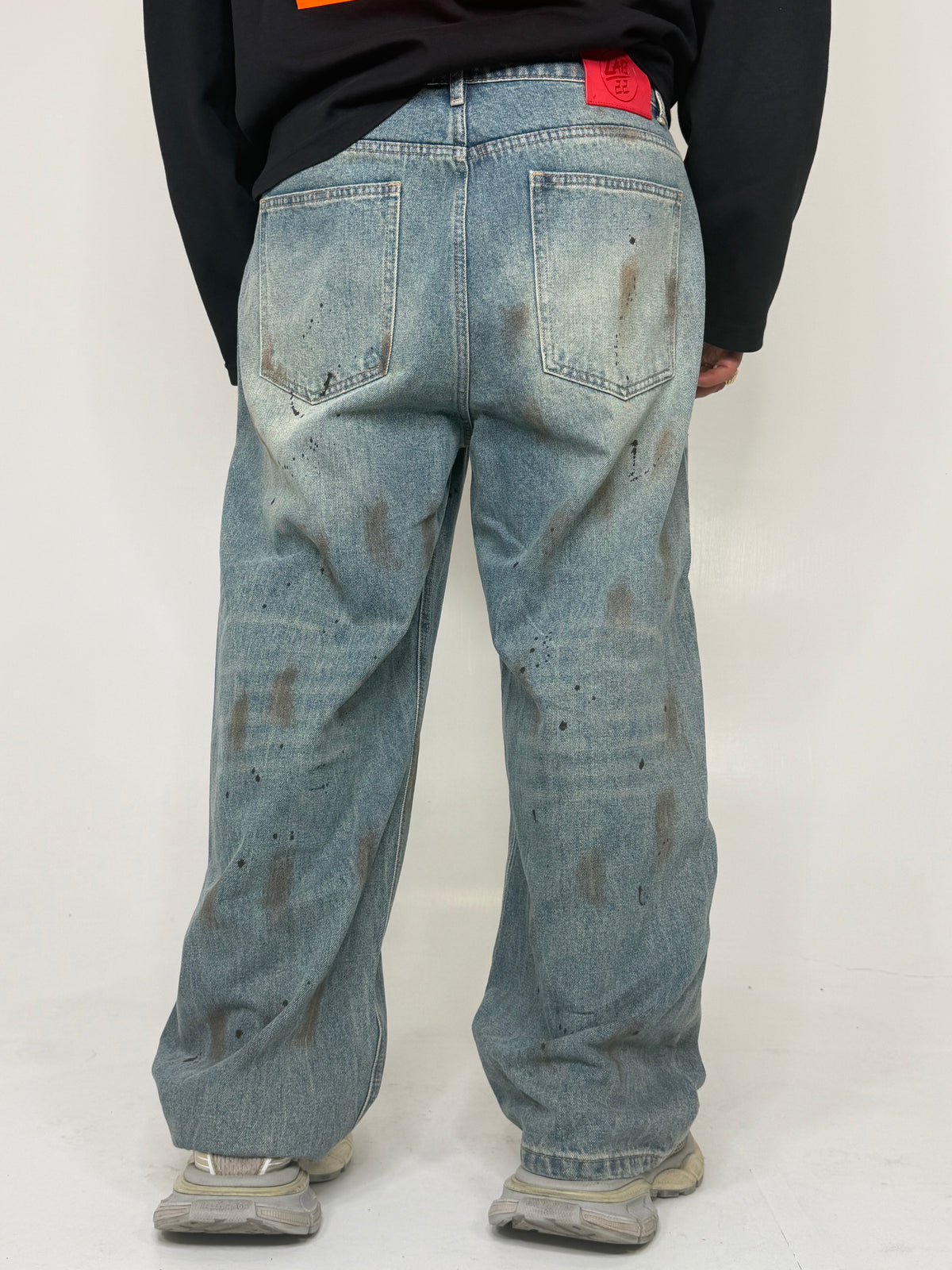 JEANS BALLOON DIRTY WASH - lab22shop