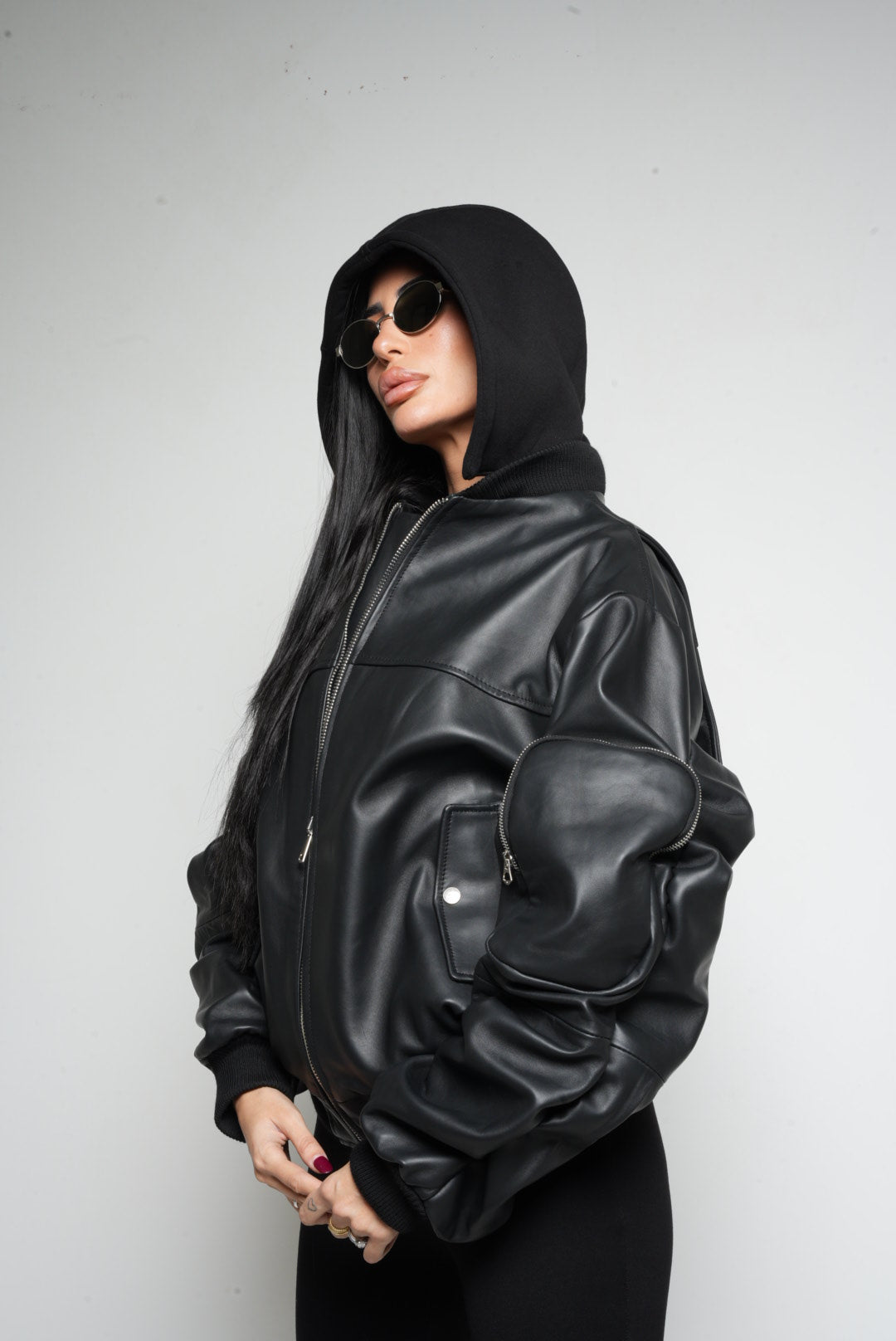 COLLEGE ARRICCIO LADY CON CAPPUCCIO