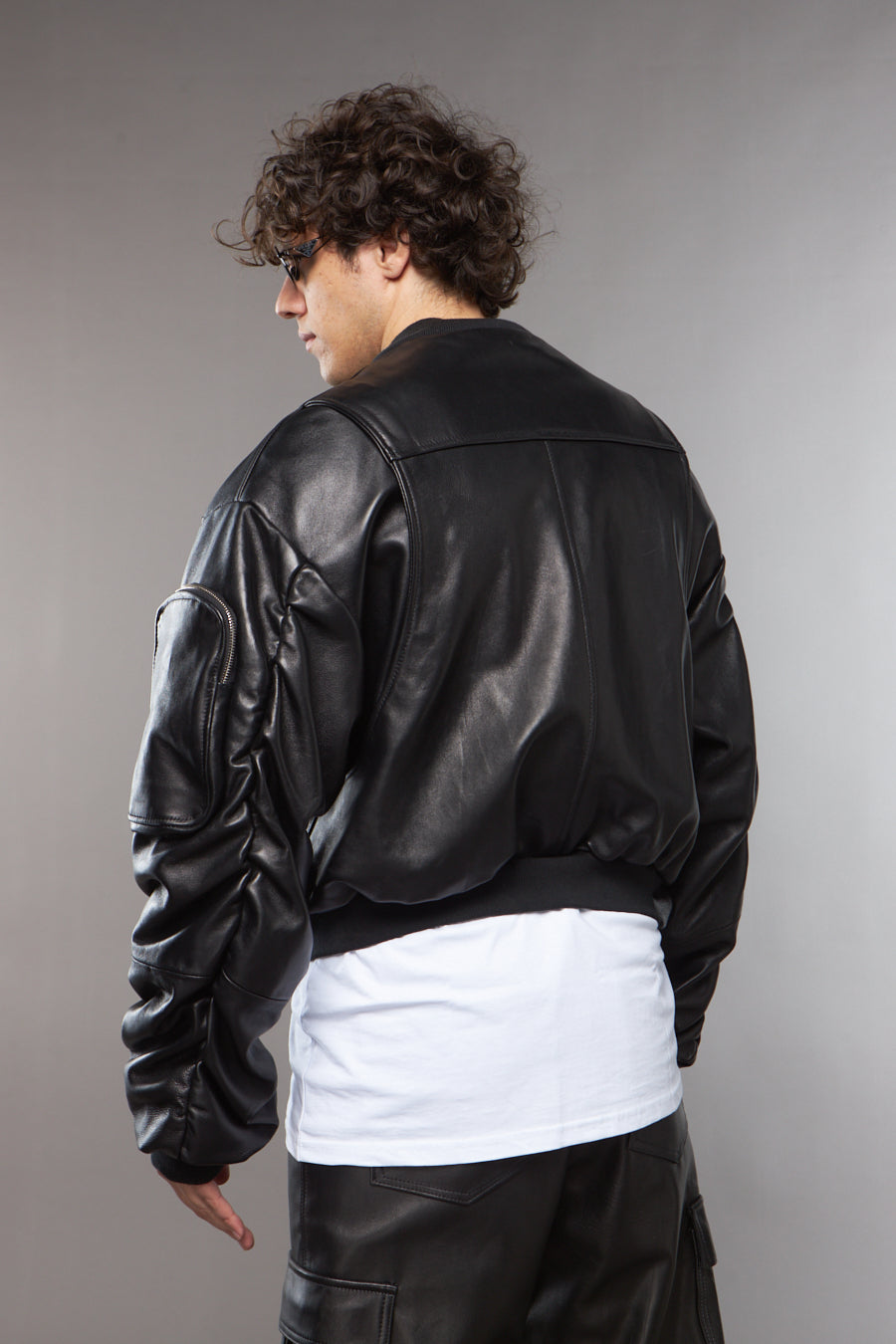COLLEGE OVERSIZE CON MANICA ARRICCIO - lab22shop