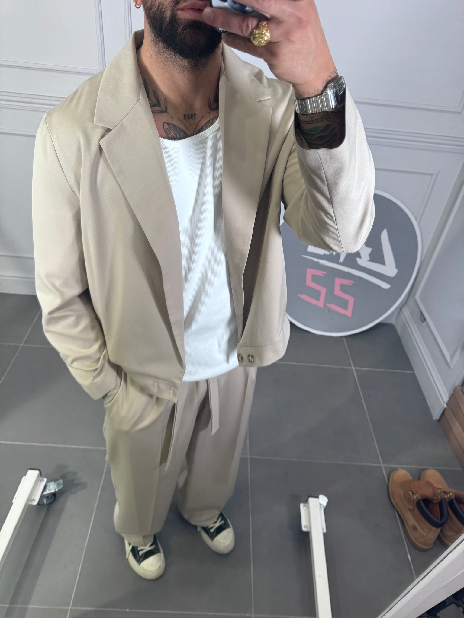 ABITO LAB BEIGE