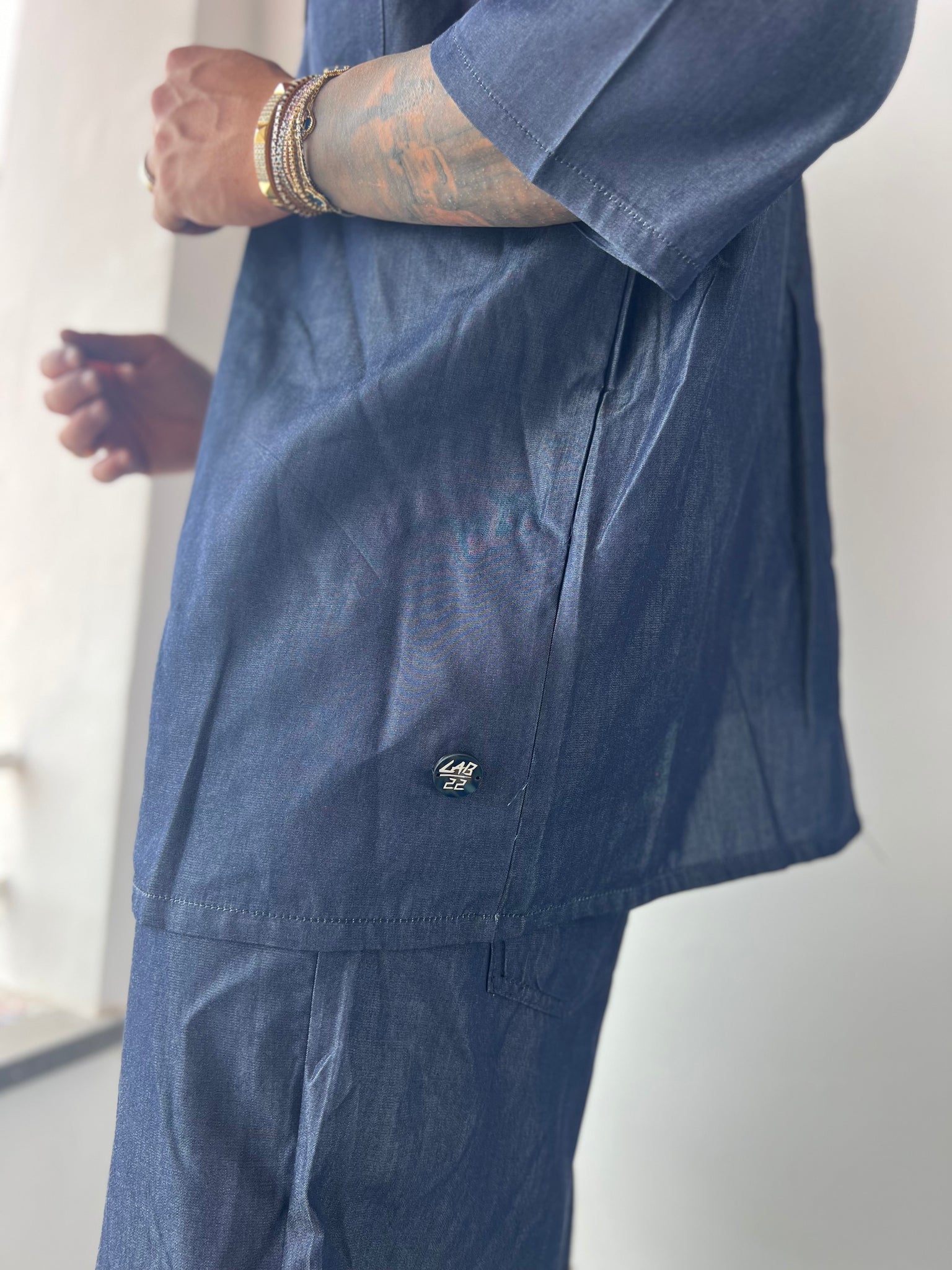 COORDINATO EDEN BLU
