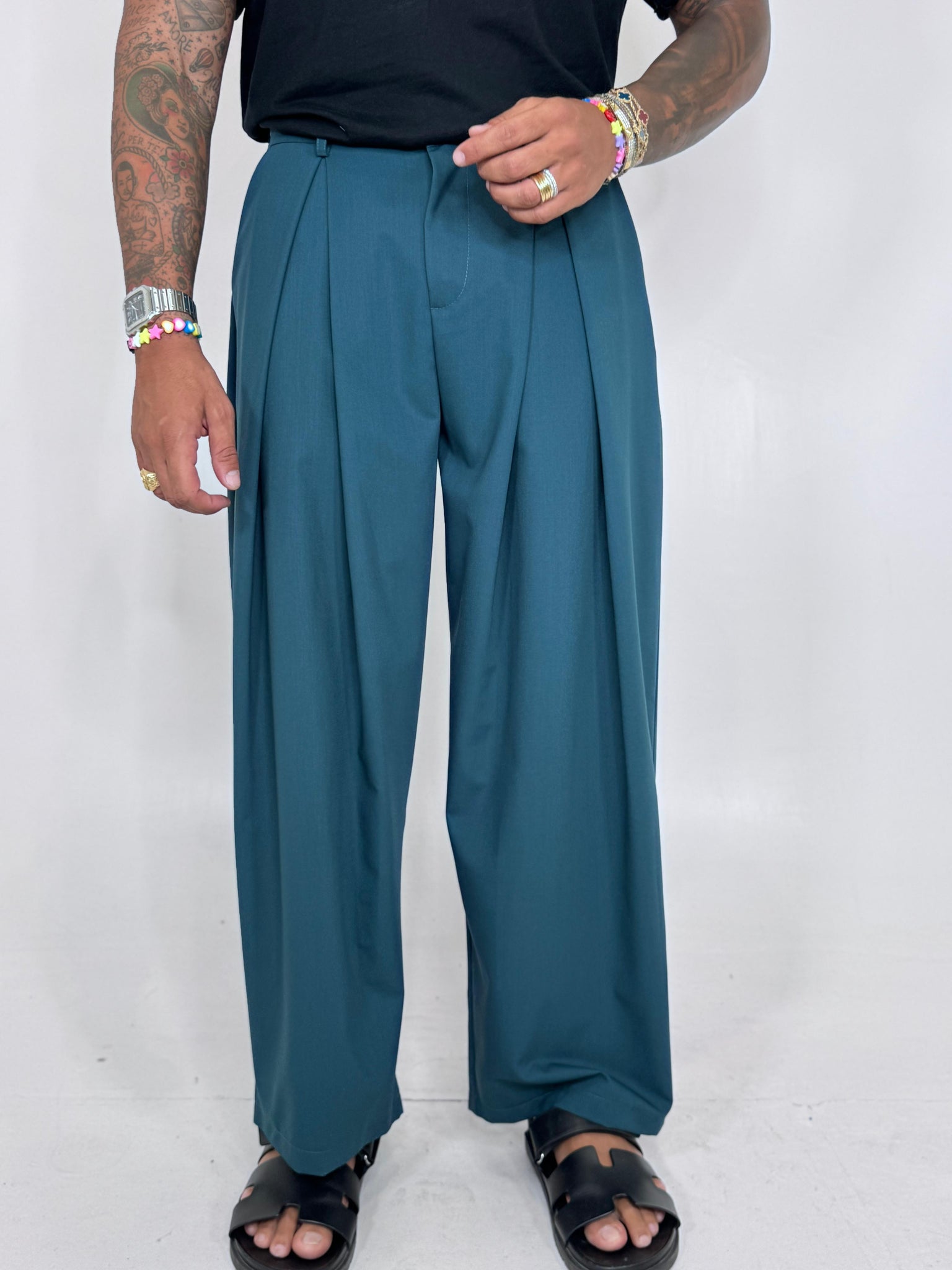 Panta pench turchese