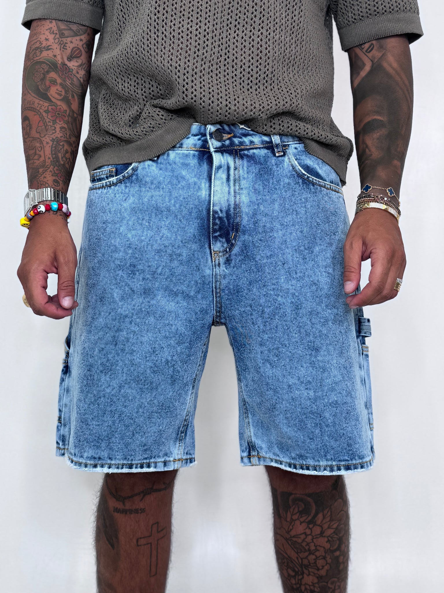 Bermuda denim chiaro