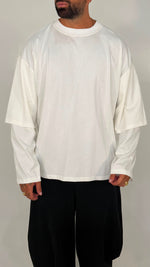 T-SHIRT OVERSIZE DOPPIA MANICA