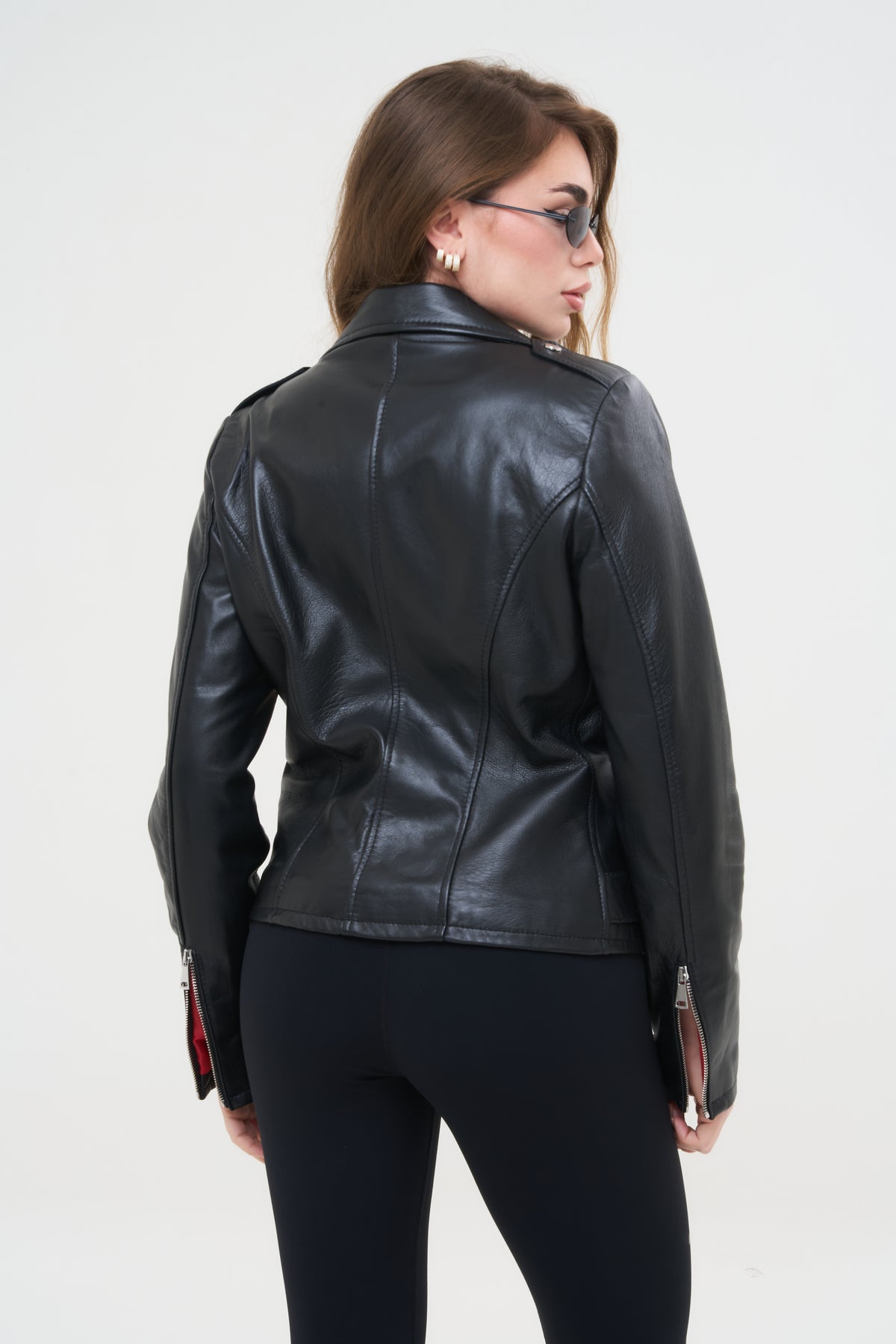 CHIODO IN PELLE  LADY SLIM FIT