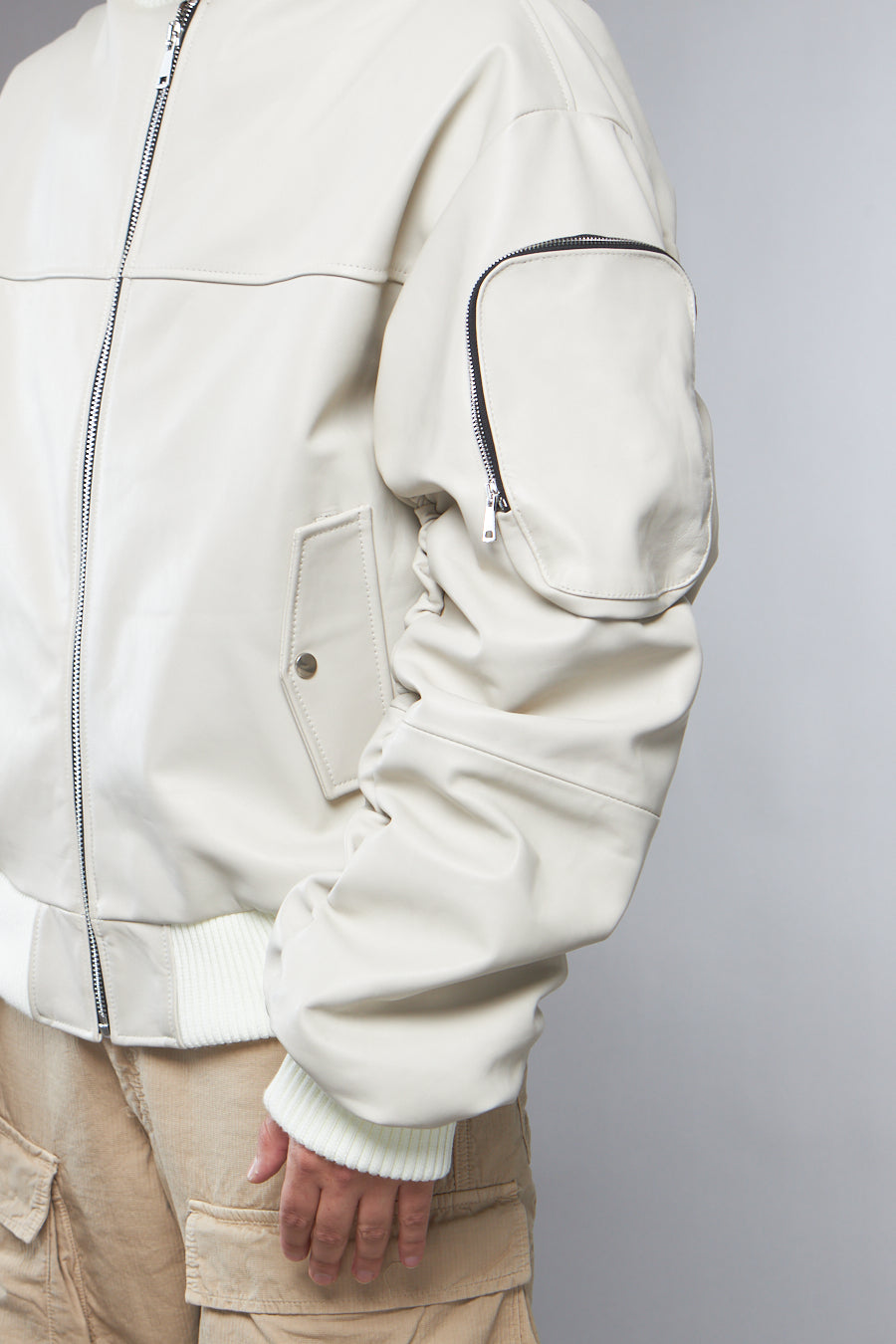 COLLEGE OVERSIZE CON MANICA ARRICCIO - lab22shop