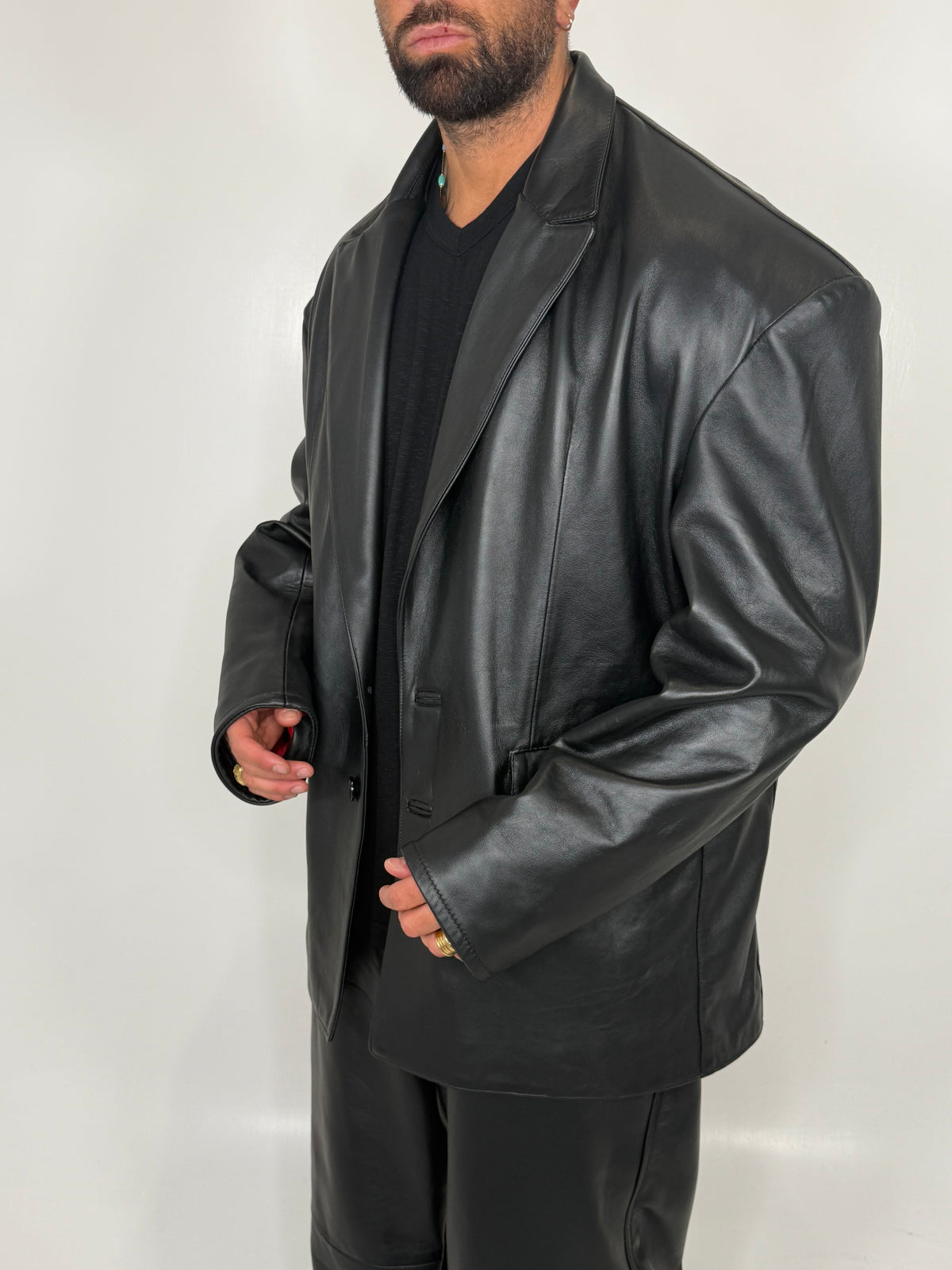 OVERSIZE LEATHER SET