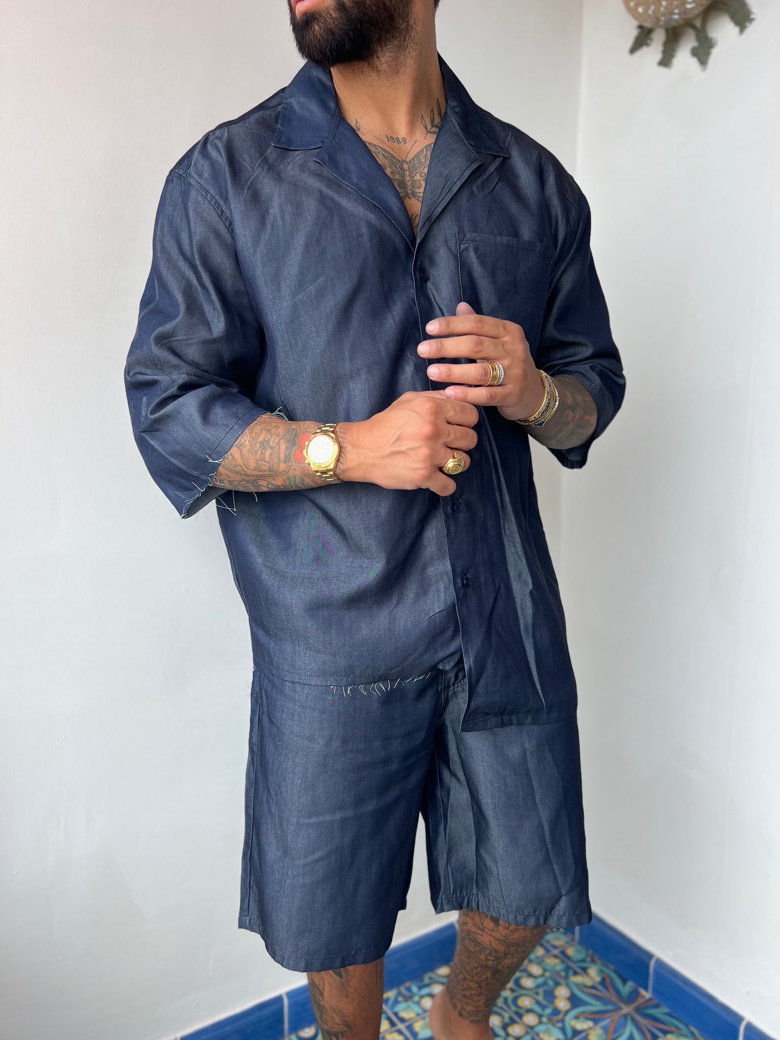 COORDINATO EDEN BLU