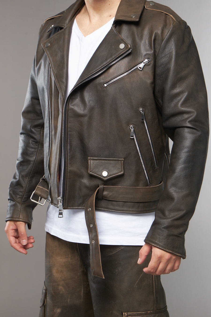 CHIODO BIKER MARRONE - lab22shop