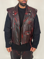 GILET BIKER VINTAGE