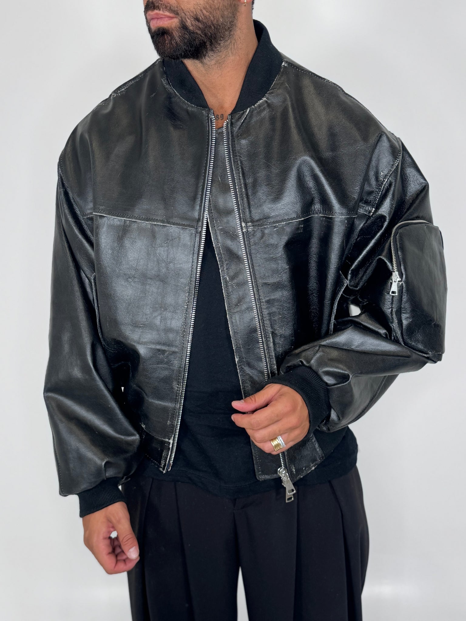 Bomber effetto vintage