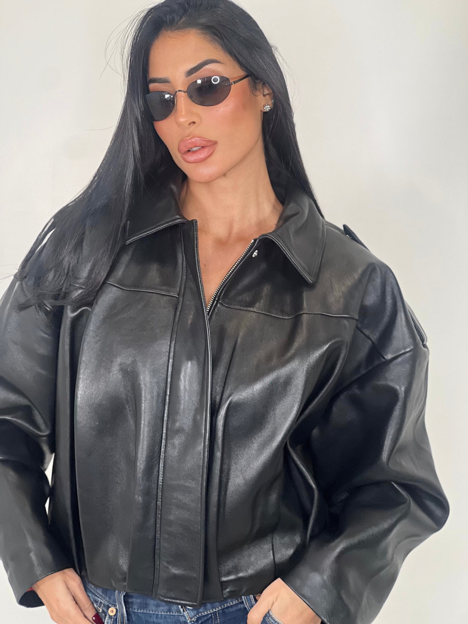 Giacca in pelle new collection