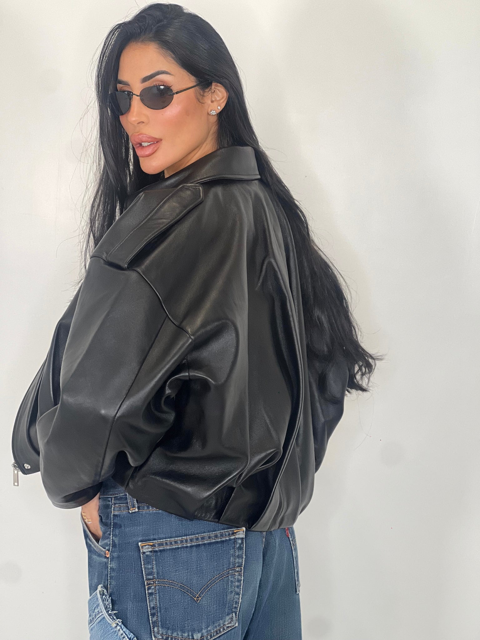 Giacca in pelle new collection