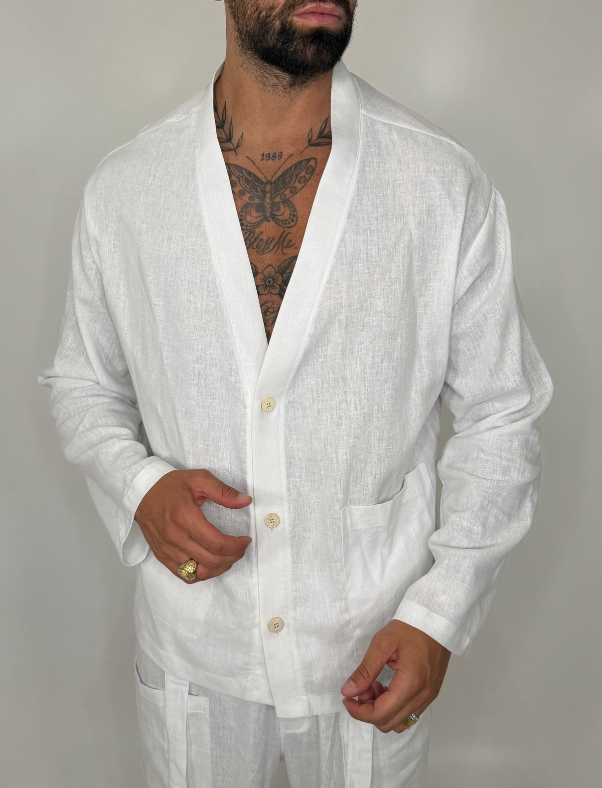 COORDINATO IN LINO