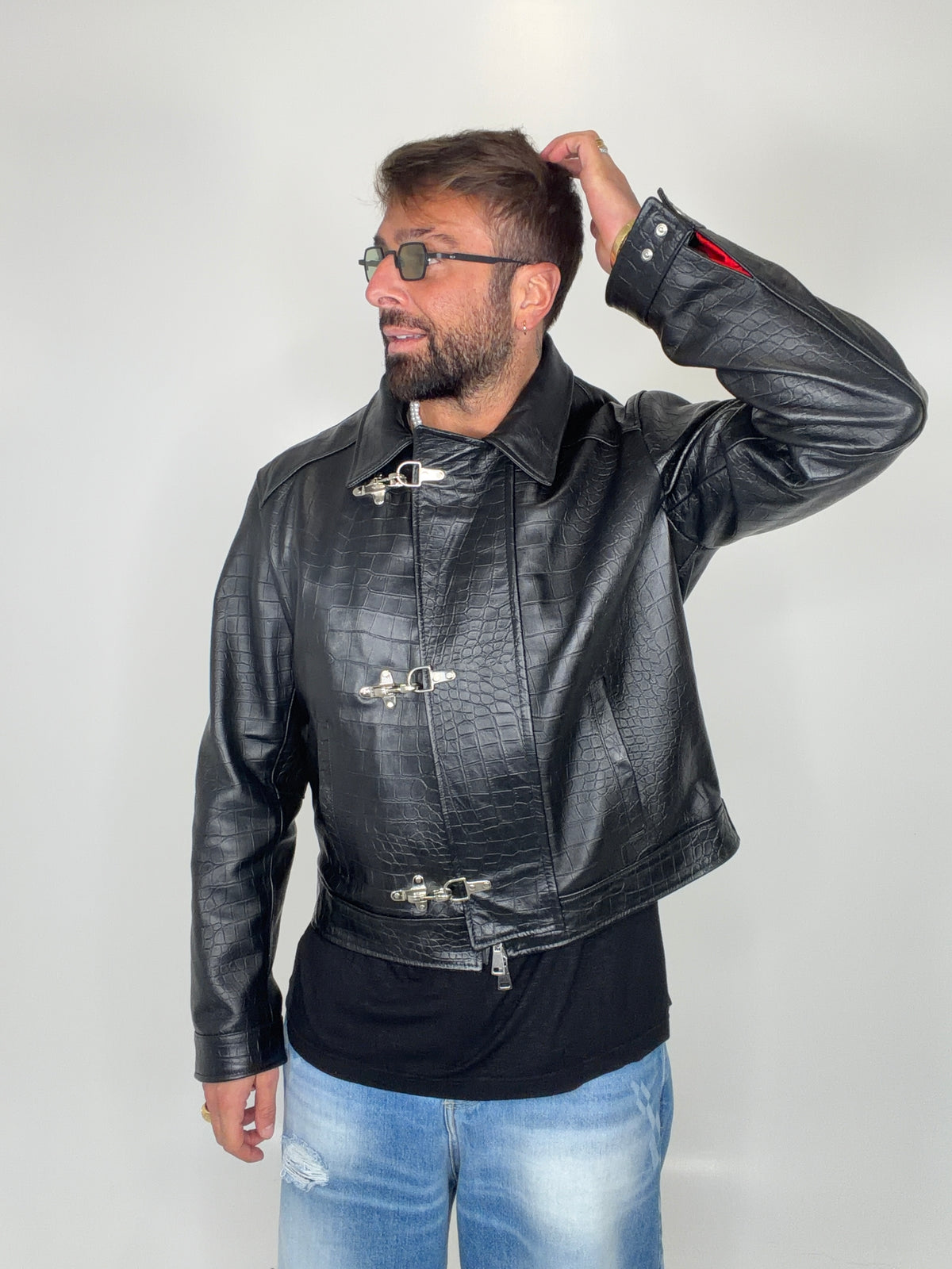BLAZER ALAMARI STAMPA COCCO - lab22shop