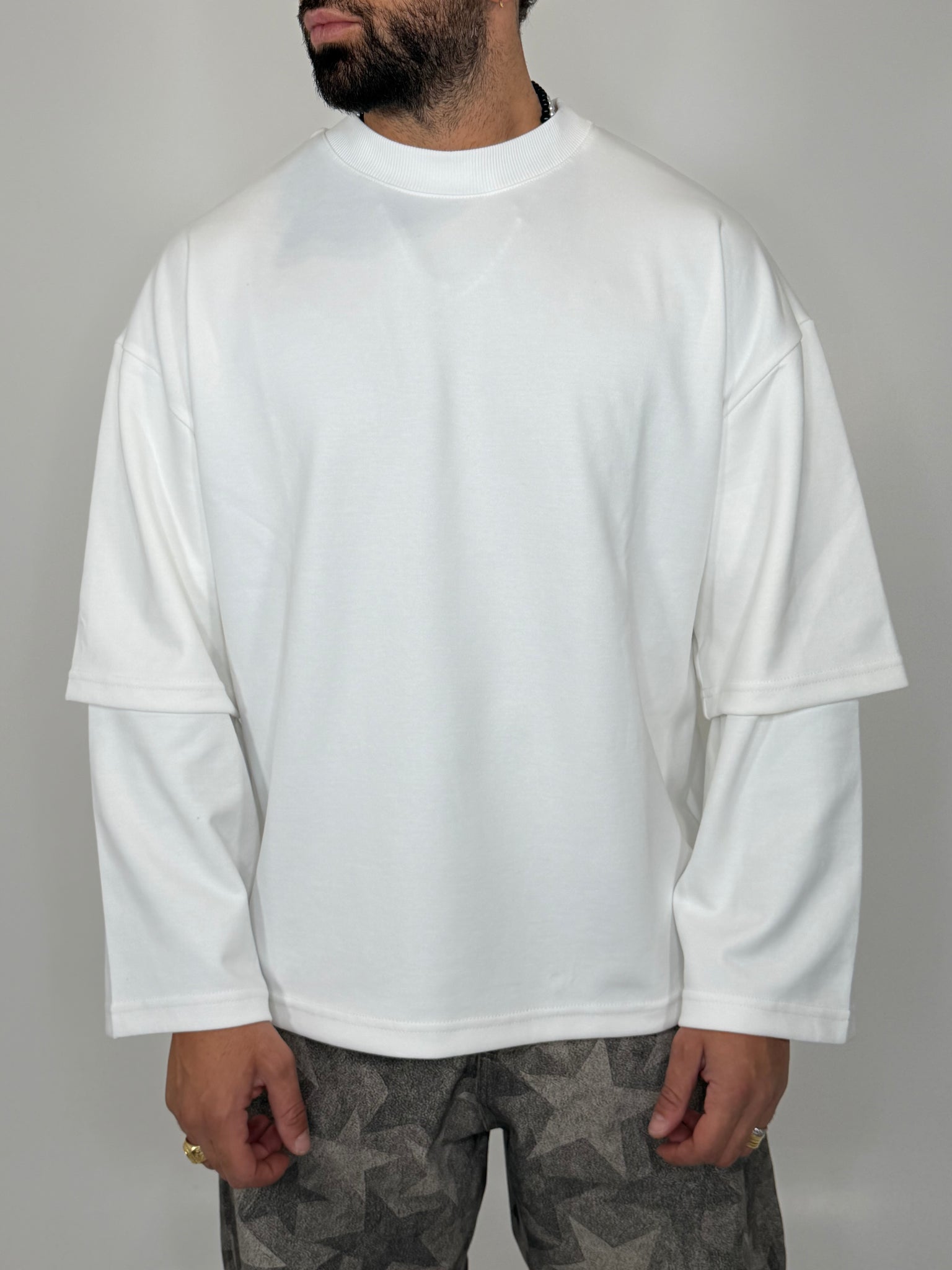 Longsleeve double panna