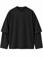 T-SHIRT OVERSIZE DOPPIA MANICA