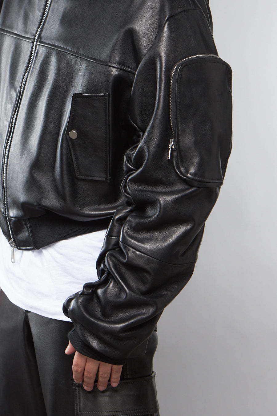 COLLEGE OVERSIZE CON MANICA ARRICCIO - lab22shop