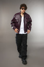 JACKET MULTITASCHE CON COLLO CAMICIA - lab22shop