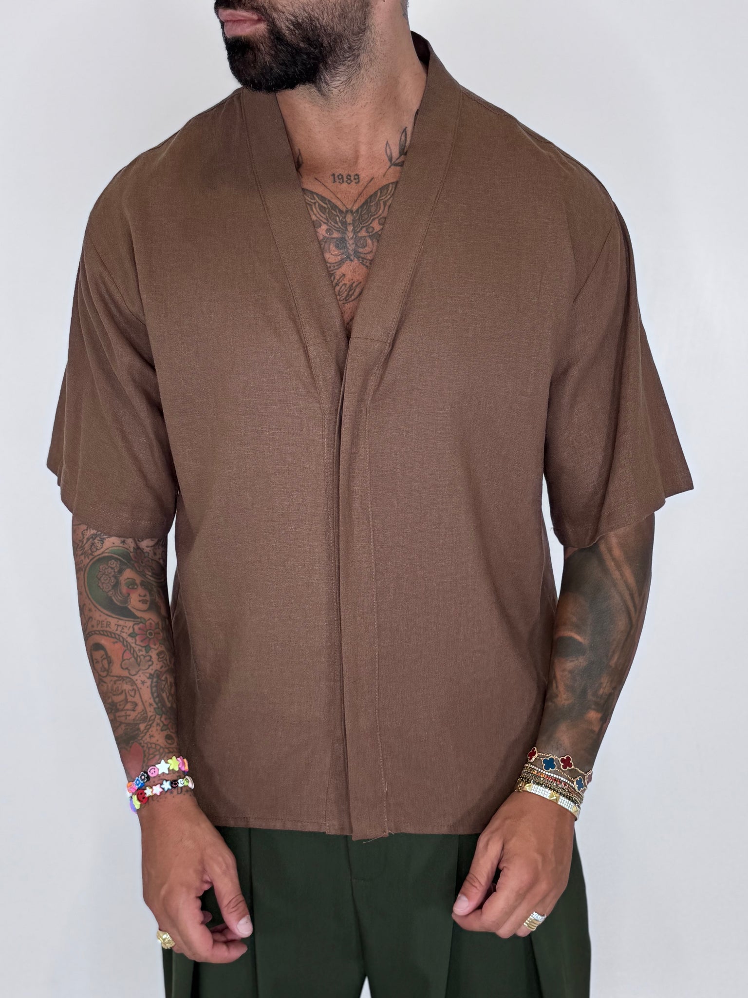 CAMICIA HAVANA MOKA