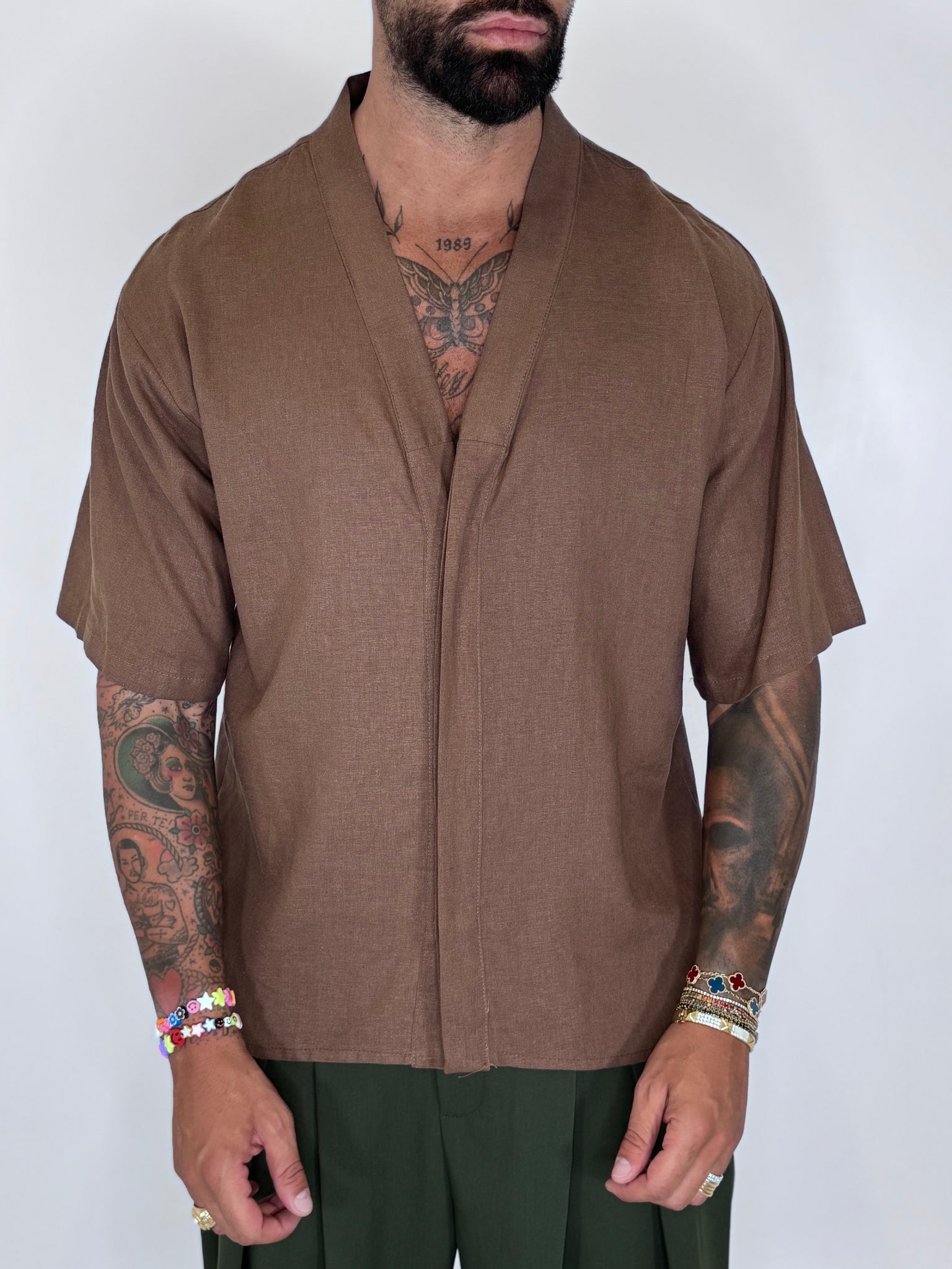 CAMICIA HAVANA MOKA