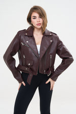 CHIODO CROPPED SPALLINA BORDEAUX - lab22shop