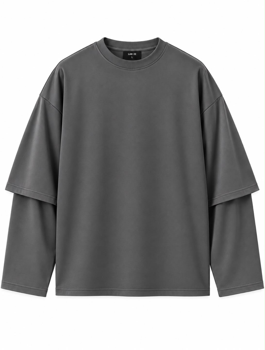 T-SHIRT OVERSIZE DOPPIA MANICA