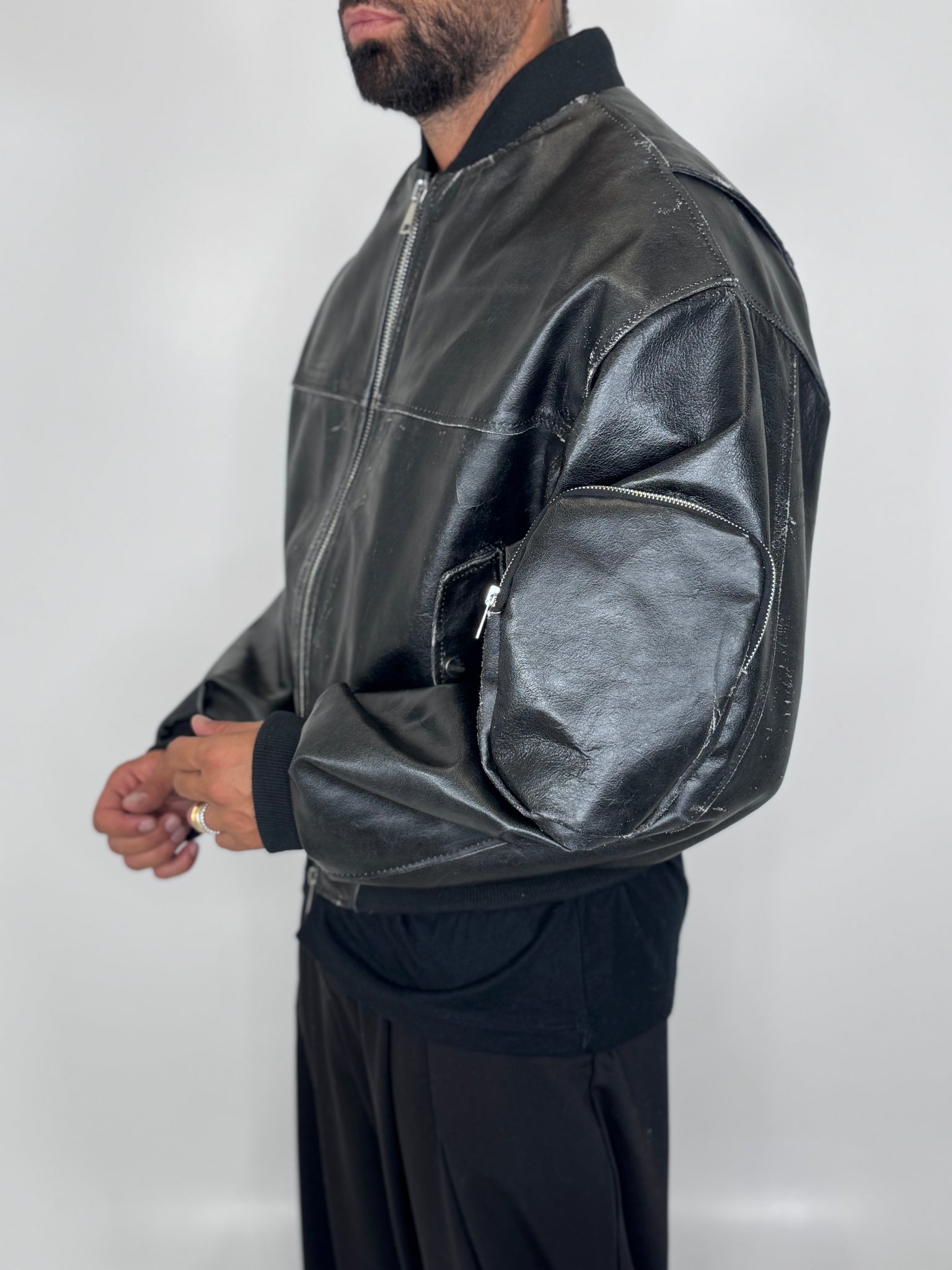 Bomber effetto vintage