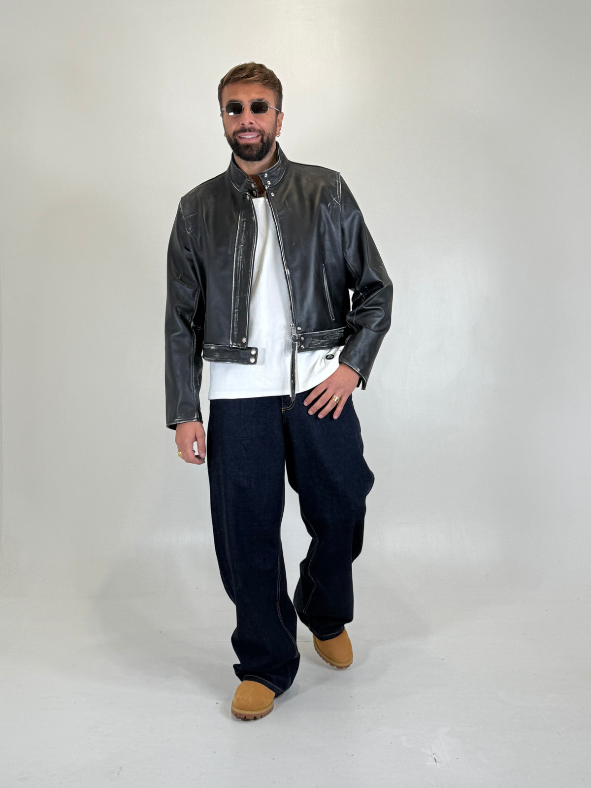 BLAZER  IN PELLE CINTA RETRO - lab22shop