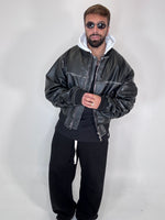 COLLEGE VINTAGE OVERSIZE CON MANICA ARRICCIO E CAPPUCCIO - lab22shop