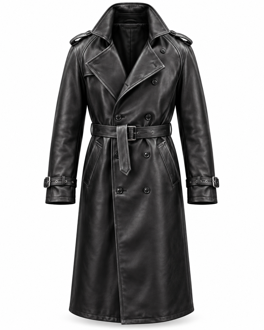 TRENCH IN PELLE LAB22