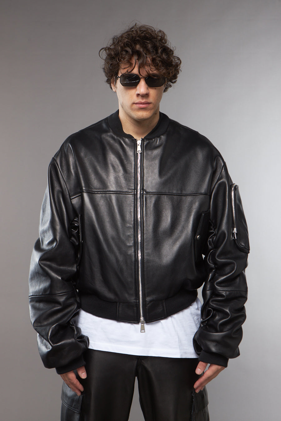 COLLEGE OVERSIZE CON MANICA ARRICCIO - lab22shop