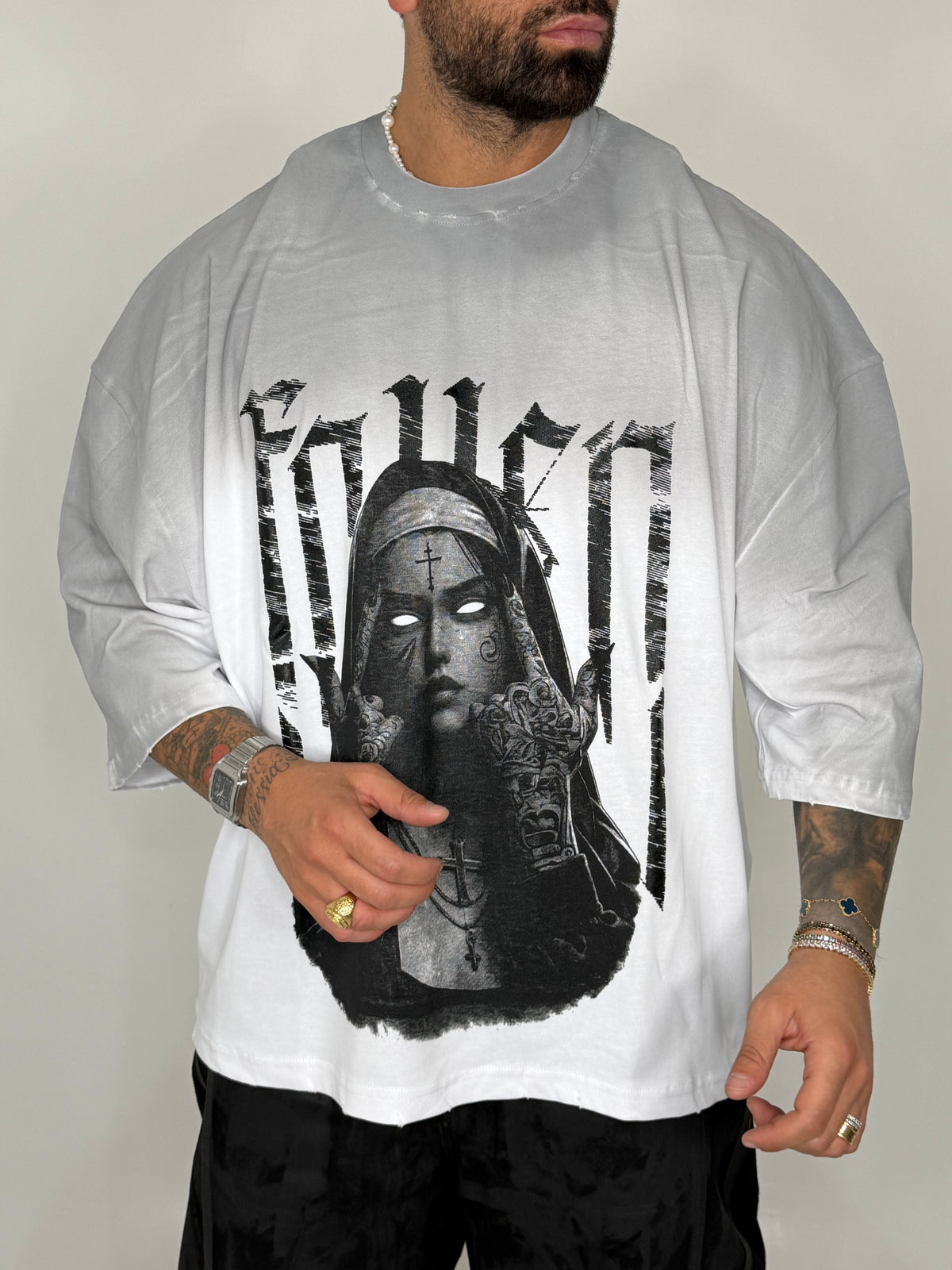WHITE TEE - lab22shop