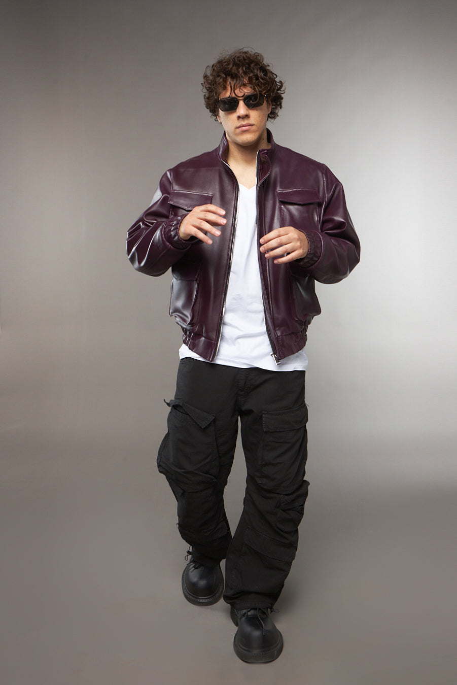 JACKET MULTITASCHE CON COLLO CAMICIA - lab22shop