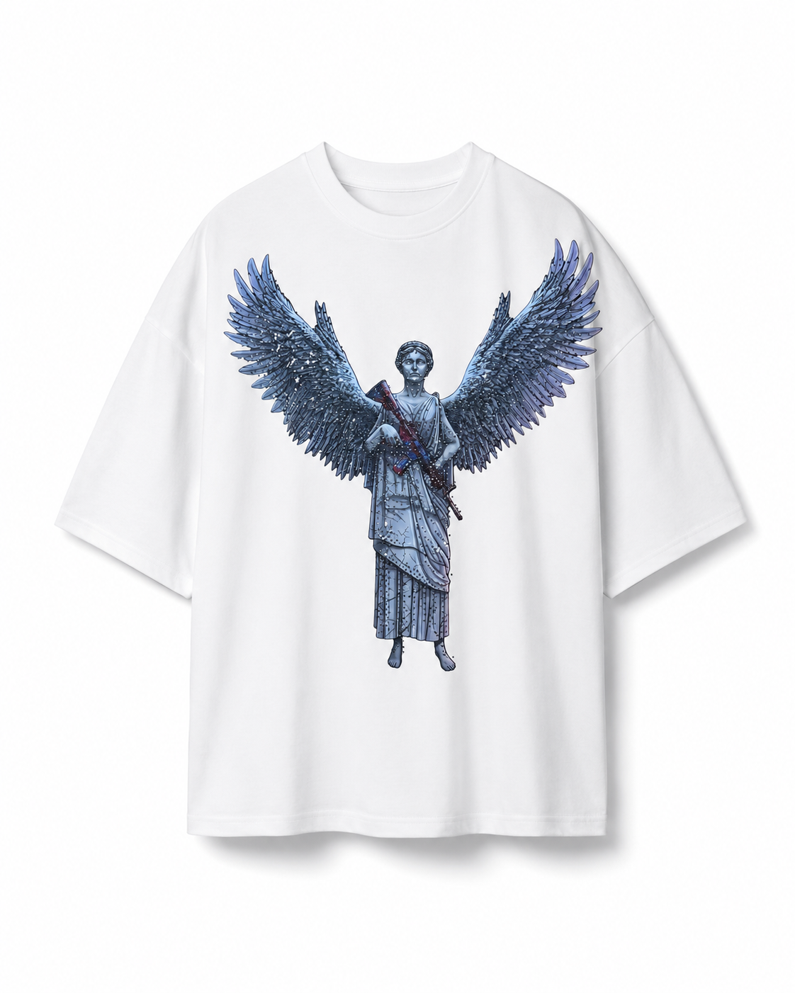 T-SHIRT ANGEL WINGS CON STRASS LADY