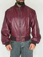 COLLEGE OVERSIZE BURGUNDY