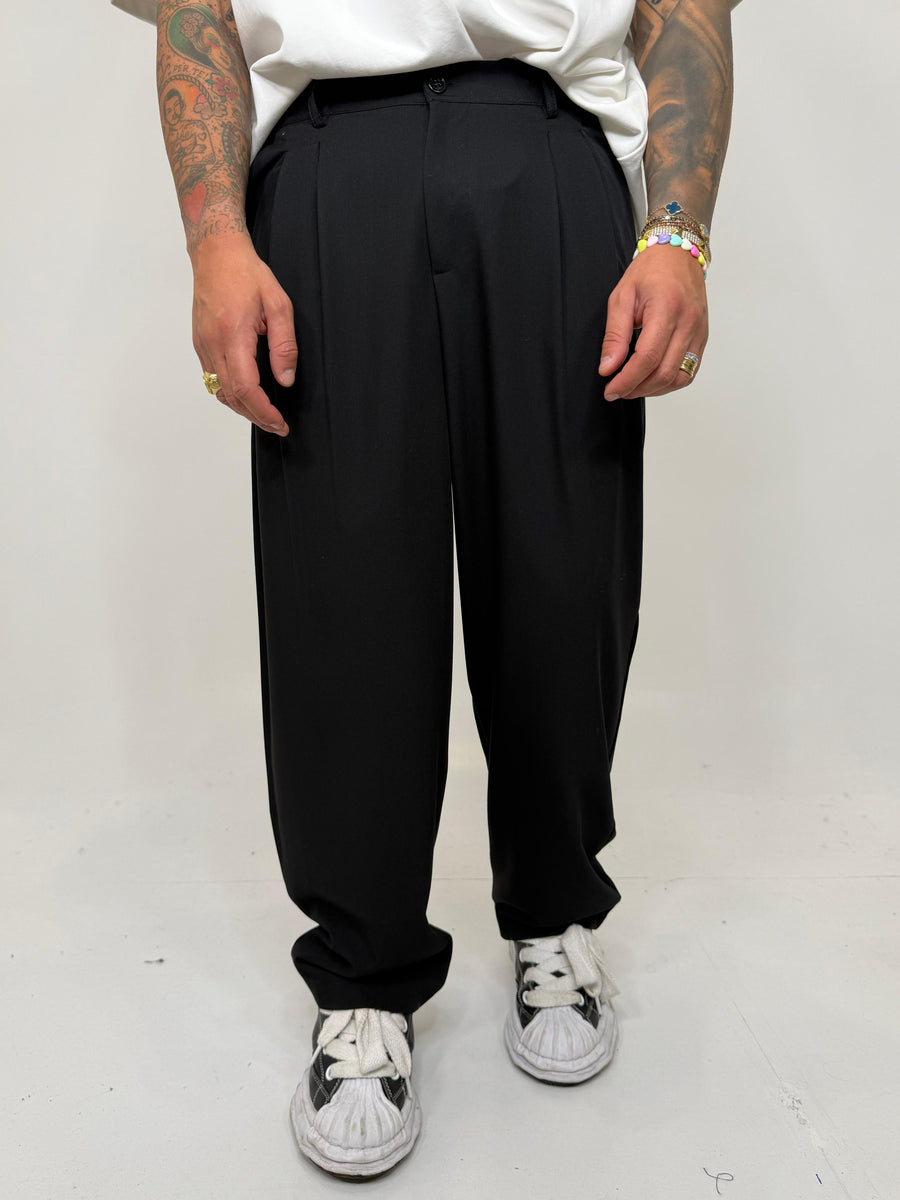 PANTALONE SARTORIALE WIDE FIT