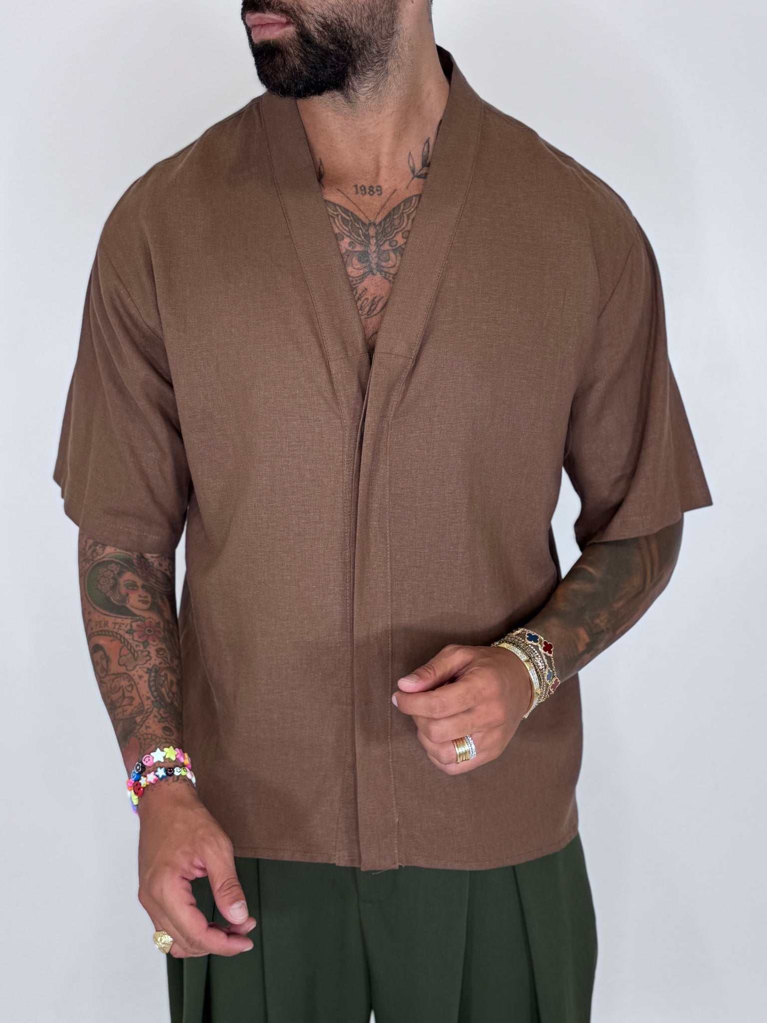 CAMICIA HAVANA MOKA