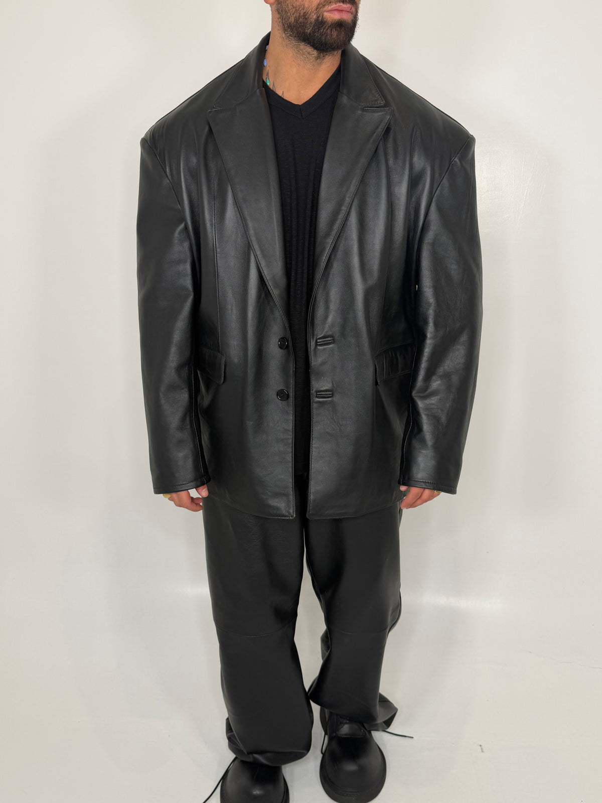 OVERSIZE LEATHER SET