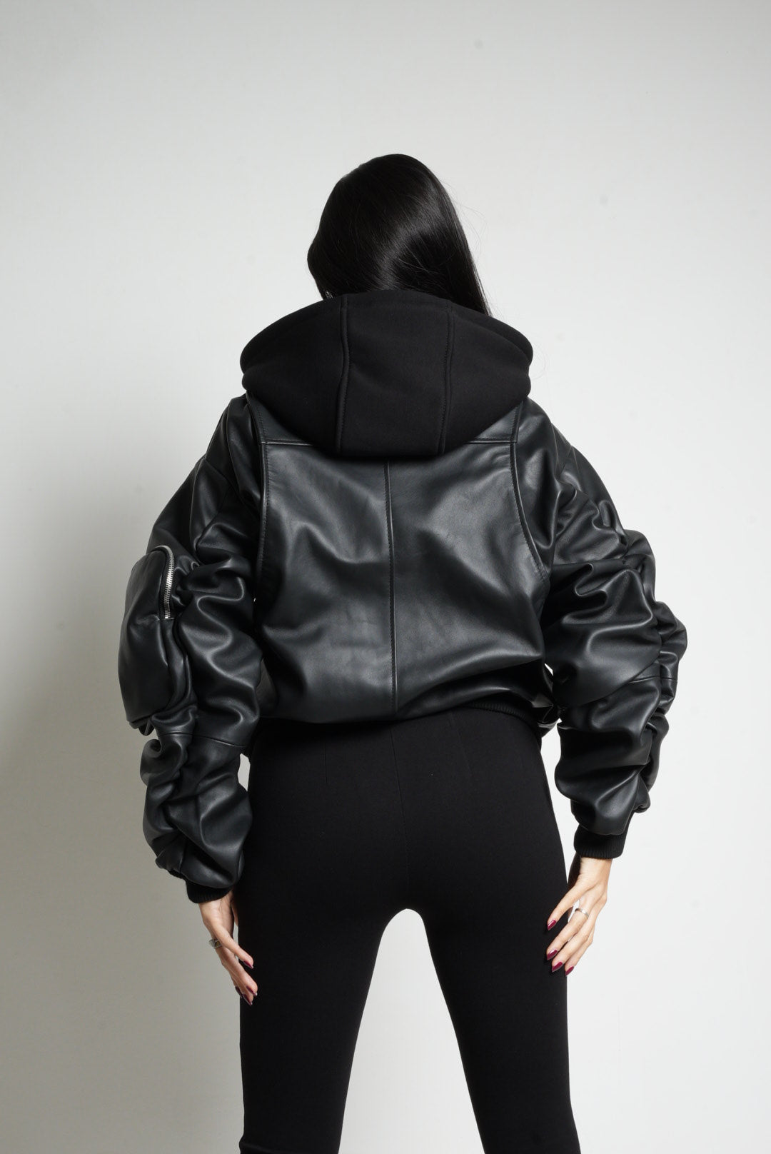 COLLEGE ARRICCIO LADY CON CAPPUCCIO