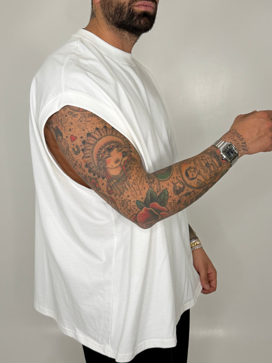 Boxy Sleeveless Tee Miami