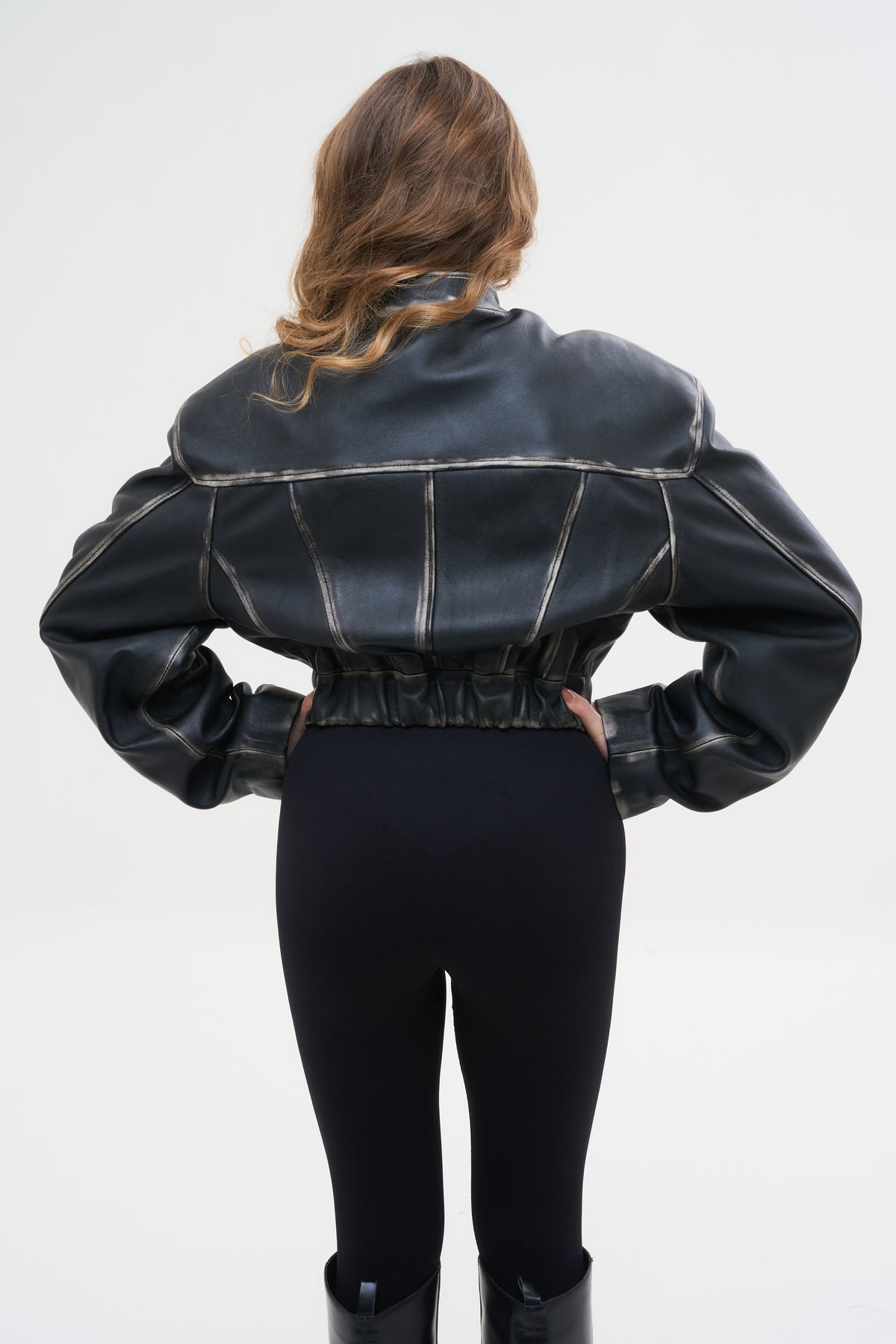 BLAZER TOP SPALLINA EFFETTO VINTAGE - lab22shop