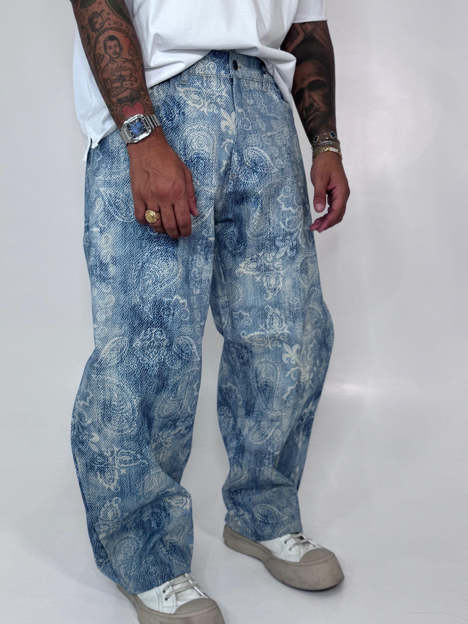 Balloon jeans All Print