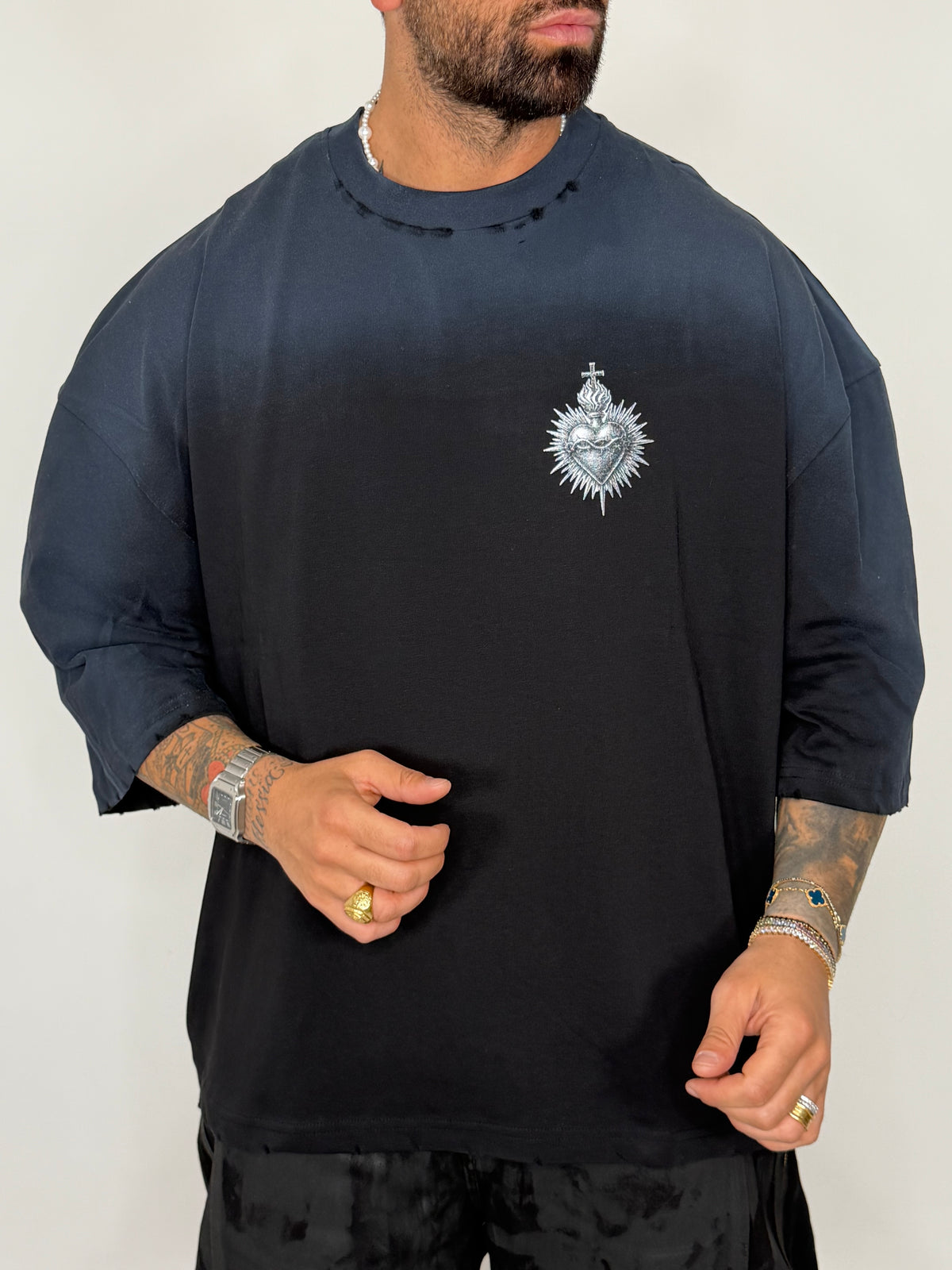 VIRGEN LAB BLACK TEE - lab22shop