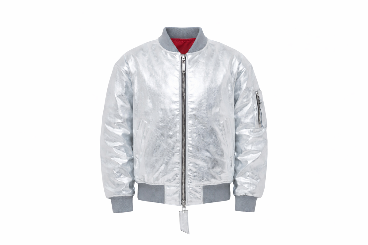 BOMBERONE SPALLINA ARGENTO - lab22shop
