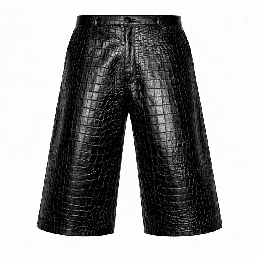BERMUDA CROCO LEATHER